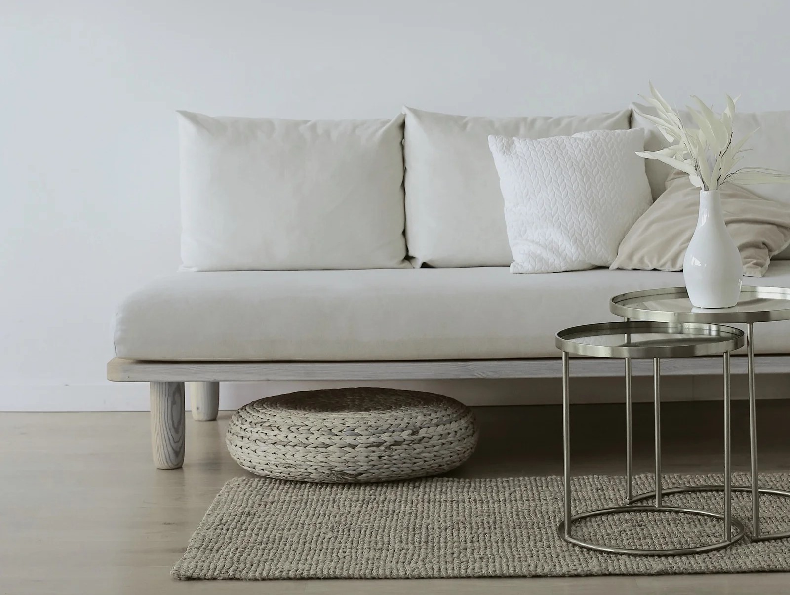 Salon avec canapé
